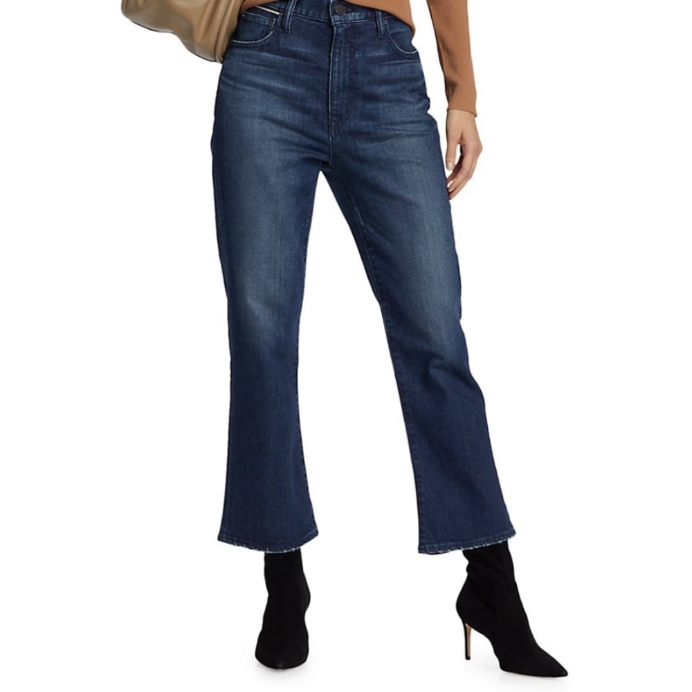 NWT💕Moussy Vintage Emma Ankle-Crop Flared Jeans Size 27